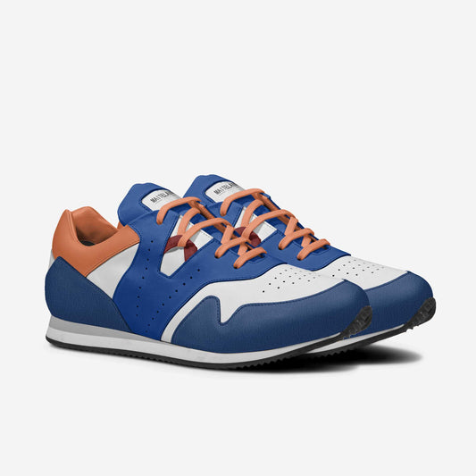 "Cobalt Crush" Blue Orange Sports Shoes