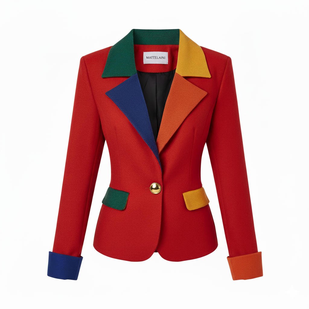 Women BRICS Color Blazer