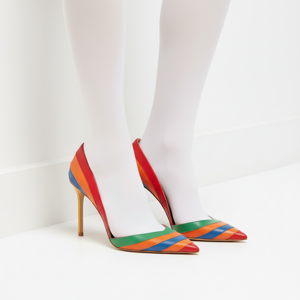 BRICS 100 BRICS Color Leather Pumps