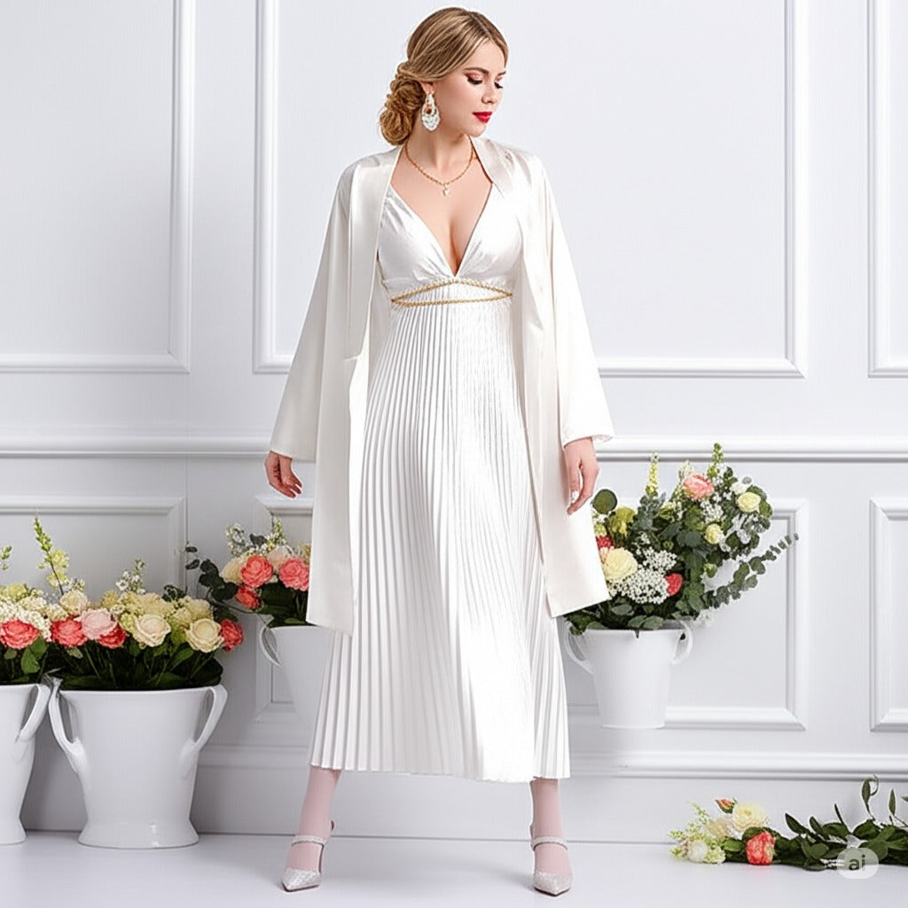 RANE 105 白色格利特高跟鞋