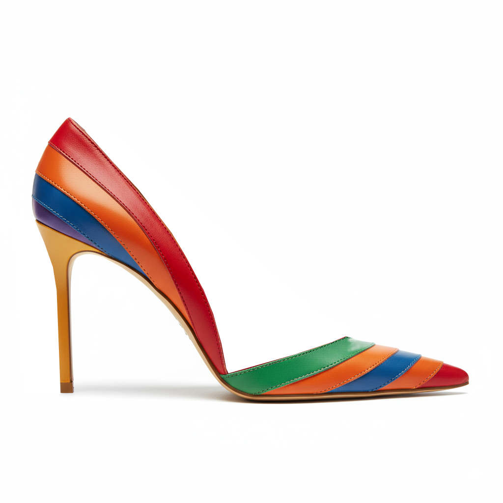BRICS 100 BRICS Color Leather Pumps