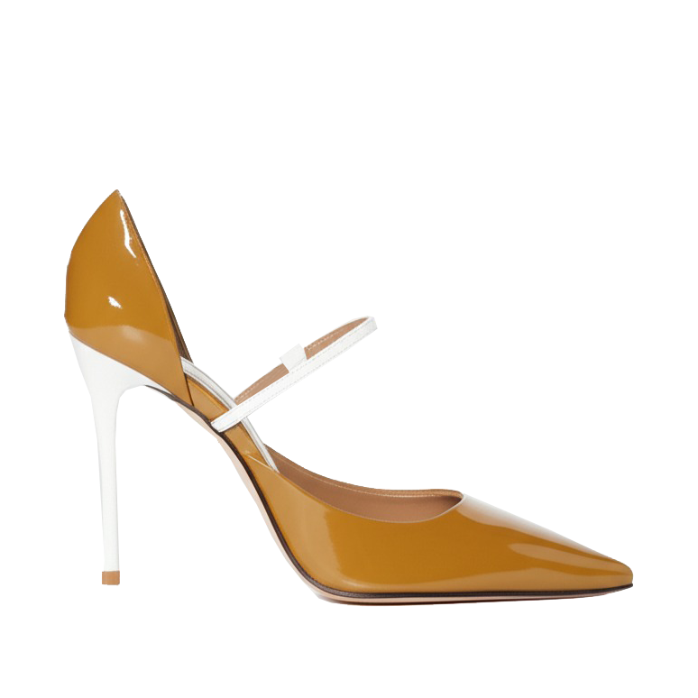 KLUX 100 浅棕色玛丽珍高跟鞋